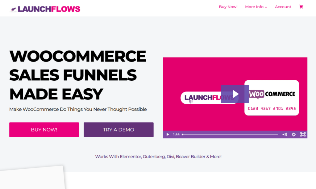 Image of launchflows a great landing page and funnel builder 